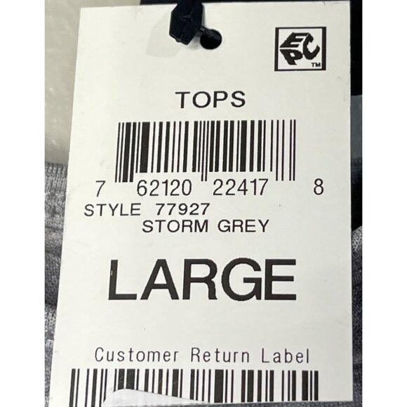 Ideology Womens Large Gray Activewear Tank Top With RapiDry Technology - Picture 9 of 11